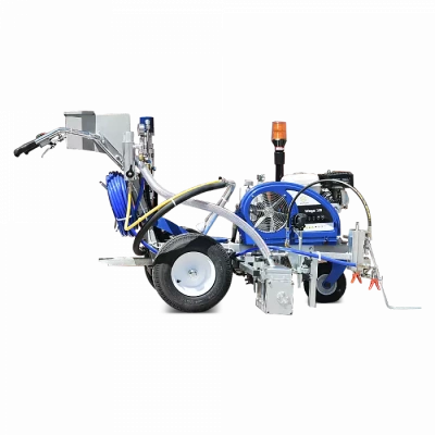 SCHTAER WEGA 18 разметочная машина с баком для стеклошариков